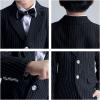 imageLOLANTA Boys Suit Wedding Ring Bearer Outfit Kids Suit Set Blazer Pants Bow Tie Dress Clothes Formal WearBlack