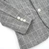 imageLOLANTA Boys Suit Wedding Ring Bearer Outfit Kids Suit Set Blazer Pants Bow Tie Dress Clothes Formal WearDark Gray