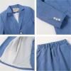 imageLOLANTA Boys Suit Wedding Ring Bearer Outfit Kids Suit Set Blazer Pants Bow Tie Dress Clothes Formal WearDeep Blue