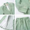 imageLOLANTA Boys Suit Wedding Ring Bearer Outfit Kids Suit Set Blazer Pants Bow Tie Dress Clothes Formal WearGreen
