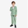 imageLOLANTA Boys Suit Wedding Ring Bearer Outfit Kids Suit Set Blazer Pants Bow Tie Dress Clothes Formal WearGreen