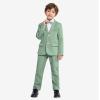 imageLOLANTA Boys Suit Wedding Ring Bearer Outfit Kids Suit Set Blazer Pants Bow Tie Dress Clothes Formal WearGreen