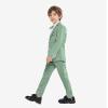 imageLOLANTA Boys Suit Wedding Ring Bearer Outfit Kids Suit Set Blazer Pants Bow Tie Dress Clothes Formal WearGreen