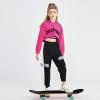imageLOLANTA Girls 3 Piece Outfits Cropped Hoodie Tank Top Jogger Pants Set Hip Hop Jazz Street Dance Skateboarding ClothesPink