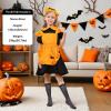 imageLOLANTA Girls Lace Knee High Socks 2 Pack Sheer Patterned Hollow Cute Ruffle School Stockings 59YearsBlack Heart Black Wheatear