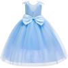 imageLOLANTA Girls Pageant Dresses Kids Gowns for Girls Ball Gown Dress Flower Girls Dresses for Wedding Occasion WearBlue