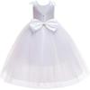 imageLOLANTA Girls Pageant Dresses Kids Gowns for Girls Ball Gown Dress Flower Girls Dresses for Wedding Occasion WearWhite