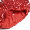 imageLOLANTA Girls Sequins Dance Clothes Dress 412 Yrs Sparkle Hip Hop Jazz Dance Outfit Sleeveless Top and ShortsRed