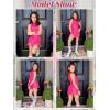 imageLOLANTA Girls Sequins Dance Clothes Dress 412 Yrs Sparkle Hip Hop Jazz Dance Outfit Sleeveless Top and ShortsRosered