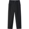 imageLOLANTA Boys Dress Pants Kids School Uniform Pants Slim Fit Formal Trousers with Belt Loops Pleated Elastic 414 YearsBlack