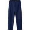 imageLOLANTA Boys Dress Pants Kids School Uniform Pants Slim Fit Formal Trousers with Belt Loops Pleated Elastic 414 YearsNavy