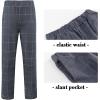imageBoys Plaid Suit 5 Piece Formal Outfits Slim Fit Dress Clothes Kids Tuxedo Blazer Shirt Vest Pants Bow TieGrey