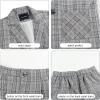 imageLOLANTA Boys Casual Suits Wedding Outfits Kids 2 Piece Gentleman Blazer and Pants Set DresswearLight Grey