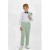 imageLOLANTA Boys Vest Suit 4Piece Formal Suit Set Pretty Texture Kids Birthday Wedding Easter Party Dress Outfits 213 YearsGreen