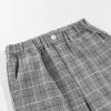 imageLOLANTA Boys Vest and Pants Set Slim Fit Dress Clothes Kids 5 Piece Ring Bearer Outfit Adjustable WaistGray Plaid