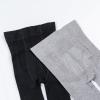 imageLOLANTA Cable Knit Tights for Girls Nonslip Uniform Socks Footed Leggings Soft Combed Cotton Pantyhose 3 PACKGreyBlackCoffee