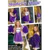 imageLOLANTA Girls Cheerleader Costumes Dresses Cheerleading Outfit Cheer Uniform Pom PomsPurple