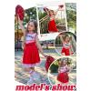 imageLOLANTA Girls Cheerleader Costumes Dresses Cheerleading Outfit Cheer Uniform Pom PomsRed
