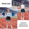imageLOLANTA Girls Cheerleader Costumes Kids Halloween Costume Glitter Cheerleading Uniform Dress Up Outfit Christmas Gifts 513YLake Blue