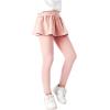 imageLOLANTA Girls Leggings with Skirt School Uniform Pants Kids Casual Stretchy Pleated Pantskirt for 512 YearsPink
