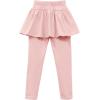 imageLOLANTA Girls Leggings with Skirt School Uniform Pants Kids Casual Stretchy Pleated Pantskirt for 512 YearsPink