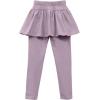 imageLOLANTA Girls Leggings with Skirt School Uniform Pants Kids Casual Stretchy Pleated Pantskirt for 512 YearsPurple