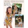 imageLOLANTA Girls Sequin Dance Costume Sparkle Hip Hop Jazz Dance Dresses Modern Dancing Outfits 416Gold