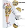imageLOLANTA Girls Sequin Dance Costume Sparkle Hip Hop Jazz Dance Dresses Modern Dancing Outfits 416Gold