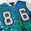 imageLOLANTA Girls Sequin Dance Costume Sparkle Hip Hop Jazz Dance Dresses Modern Dancing Outfits 416Mermaid Green