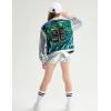 imageLOLANTA Girls Sequin Dance Costume Sparkle Hip Hop Jazz Dance Dresses Modern Dancing Outfits 416Mermaid Green