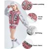 imageLOLANTA Girls Sequin Dance Costume Sparkle Hip Hop Jazz Dance Dresses Modern Dancing Outfits 416Pink