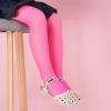 imageLOLANTA Girls Sparkle Tights 2 Pack Fishnet Rhinestone Stockings for Kids Glitter Shimmer Mesh PantyhoseHot Pinkrhinestone