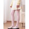 imageLOLANTA Girls Stockings 2 Pack Sparkle Tights Kids Stretchy Rhinestone Glitter Seethrough Pantyhose for 612YPink