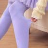 imageLOLANTA Girls Stockings 2 Pack Sparkle Tights Kids Stretchy Rhinestone Glitter Seethrough Pantyhose for 612YPurple