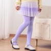 imageLOLANTA Girls Stockings 2 Pack Sparkle Tights Kids Stretchy Rhinestone Glitter Seethrough Pantyhose for 612YPurple
