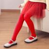 imageLOLANTA Girls Stockings 2 Pack Sparkle Tights Kids Stretchy Rhinestone Glitter Seethrough Pantyhose for 612YRed