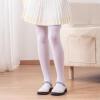 imageLOLANTA Girls Stockings 2 Pack Sparkle Tights Kids Stretchy Rhinestone Glitter Seethrough Pantyhose for 612YWhite