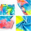 imageLOLANTA Girls Tie Dye Pant Sets Hip Hop Dancewear Outfits Active Neon 2 Piece Cute Clothes GirlMulticolouredshort Sleeve