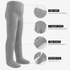 imageLOLANTA Girls Tights Cable Knit Stockings Fall Outfits Toddler Winter Cotton Pantyhose 3 Packs 210 YrsBlackGreyLightgrey