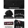imageLOLANTA Kids 2 Piece Outfits Long Sleeve Cropped Sweatshirt Letter Print Hoodie And Sweatpants Set for GirlsAll Black