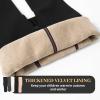 imageLOLANTA Winter Tights for Girls Stockings Warm Fleece Lined Footed Leggings High Waist PantyhoseBlack