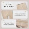 imageLOLANTA Winter Tights for Girls Stockings Warm Fleece Lined Footed Leggings High Waist PantyhoseOatmeal