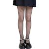 imageLOLANTA Girls Sparkle Tights 2 Pack Fishnet Rhinestone Stockings for Kids Glitter Shimmer Mesh PantyhoseBlackfishnetsmall
