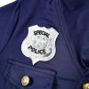 imageLOLANTA Kids Police Officer Costume Coslay Outfit Boys Girls Cop Uniform Career Dress Up ClothesNavy Dress