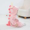 imageLOLANTA Toddler Girls Onepiece Jumpsuit Infant Fleece Hooded Rompers Unicorn Costume Halloween Christmas Birthday GiftsPink Unicorn