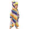 imageLOLANTA Toddler Girls Onepiece Jumpsuit Infant Fleece Hooded Rompers Unicorn Costume Halloween Christmas Birthday GiftsStarrysky Unicorn