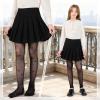 imageLOLANTA Girls Sheer Tights 2 Pack Heart Polka Dot Patterned Stockings Kids Soft Lightweight Stretchy Pantyhose 311YearsBlack Star  Black Bow