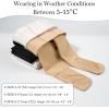 image:imageLOLANTA Girls Winter Tights Warm Fleece Lined Antislip Footed Stockings Kids Opaque Soft Stretchy School Student PantyhoseWhite