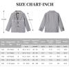 image:imageLOLANTA Boys Blazer Kids Suit Jacket Sport Coat Dress Outfits for Birthday Graduation Wedding PartyGrey