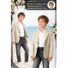 image:imageLOLANTA Boys Blazer Kids Suit Jacket Sport Coat Dress Outfits for Birthday Graduation Wedding PartyLightkhaki